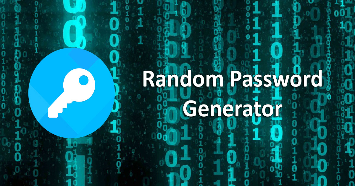 Random Password Generator - Secure